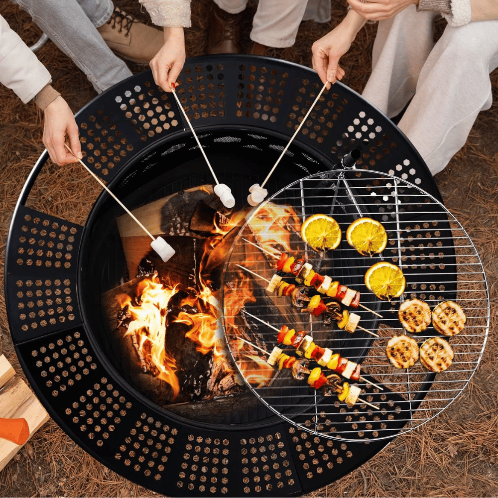 The Best Fire Pit with Grill for Al Fresco Cooking
