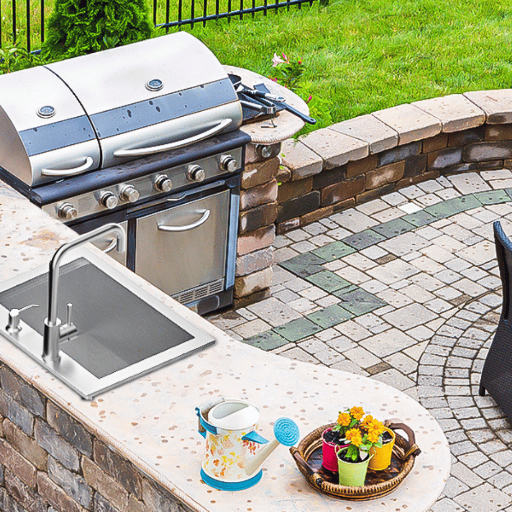 5 Outdoor Kitchen Sinks That Will Transform Your Backyard Into a Culinary Oasis